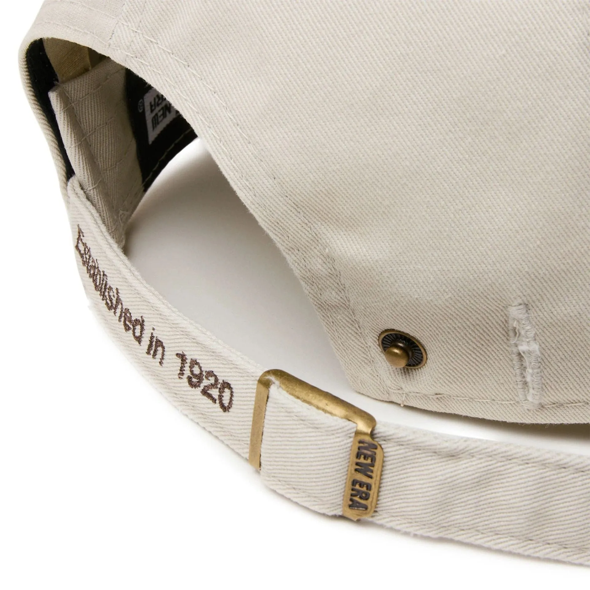 New Era Japan The Origin Strap Logo Light Beige Casual Classic Adjustable Cap Billy J
