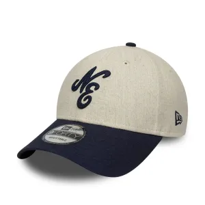 New Era Linen Cream 9FORTY Adjustable Cap Billy J