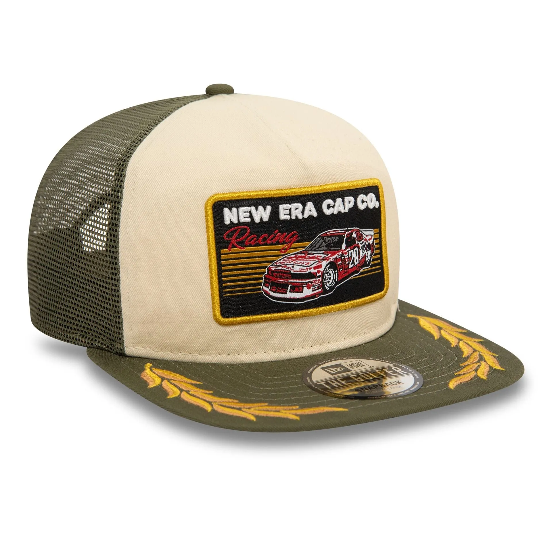 New Era Motorsport Green Golfer Cap Billy J