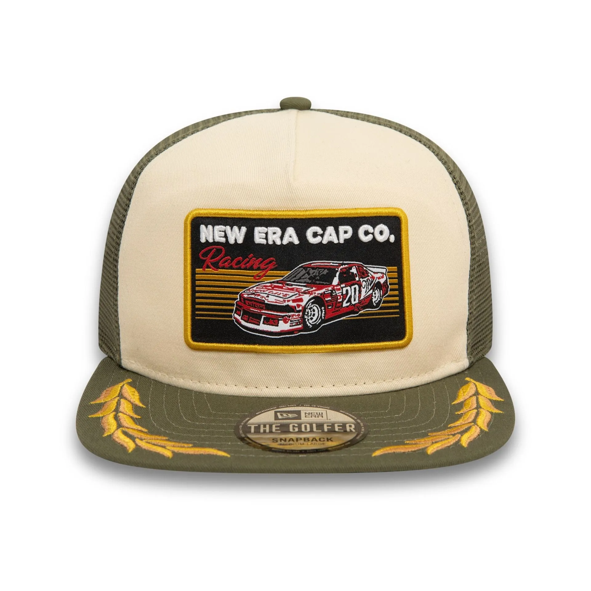 New Era Motorsport Green Golfer Cap Billy J