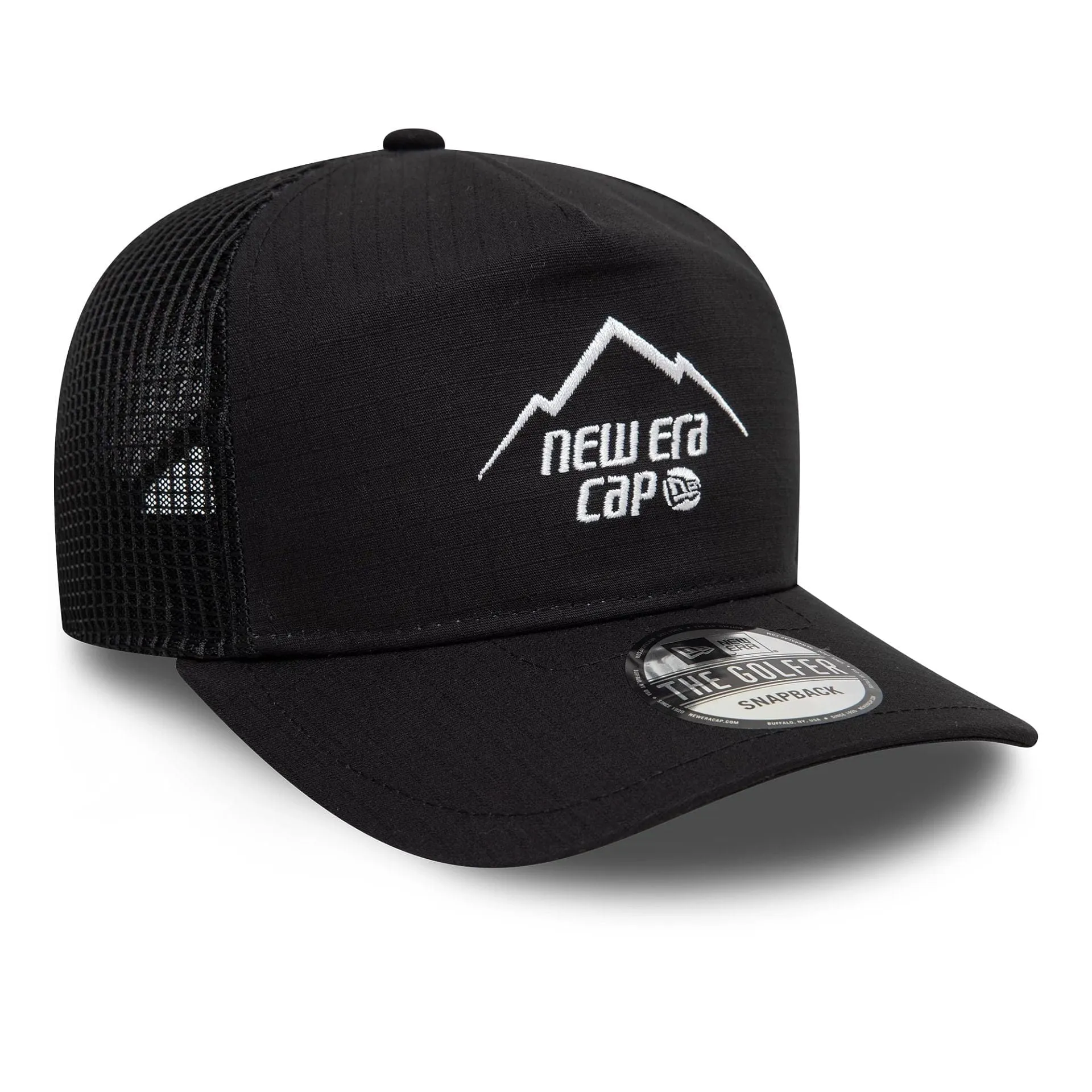 New Era Outdoor Black Golfer Adjustable Cap Billy J