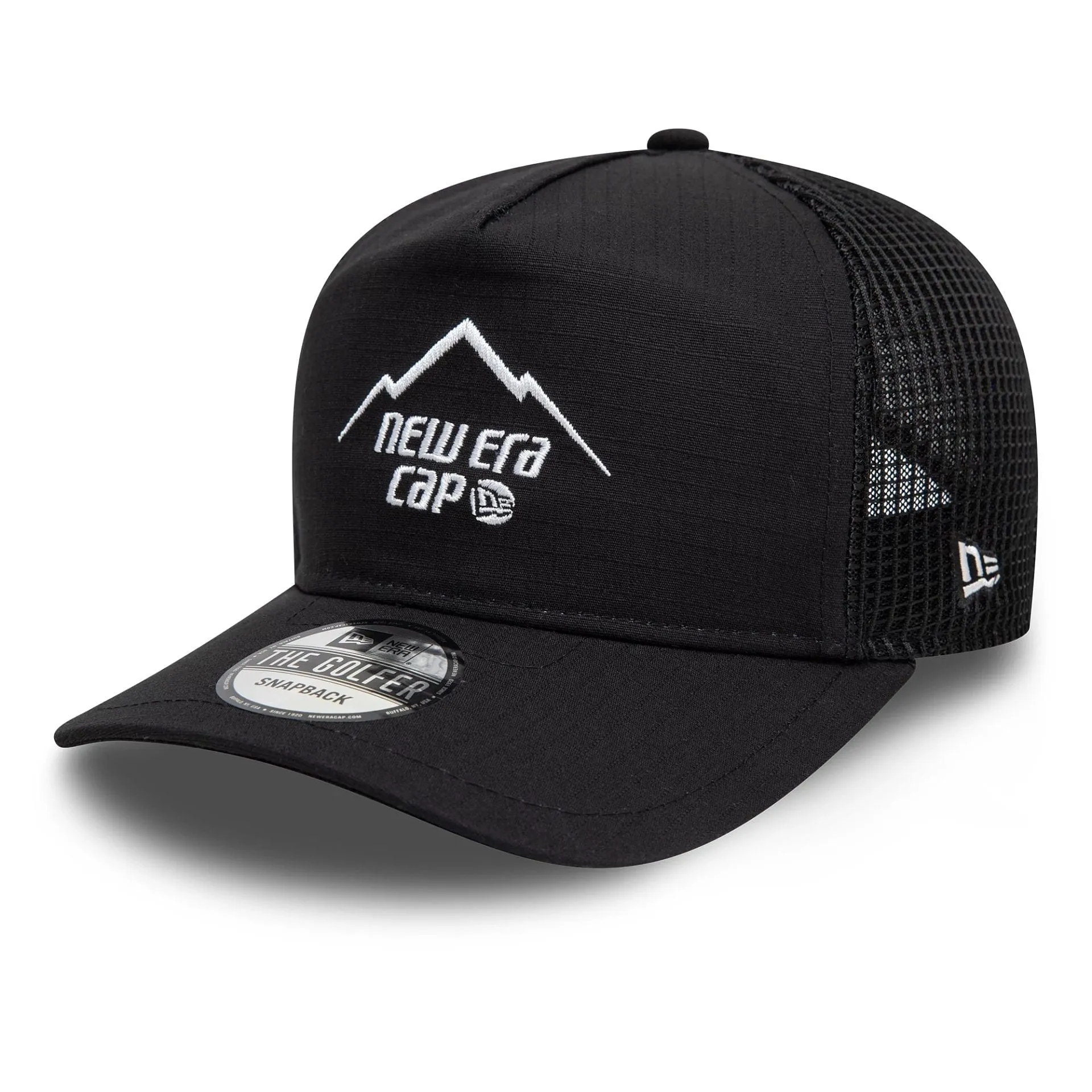 New Era Outdoor Black Golfer Adjustable Cap Billy J