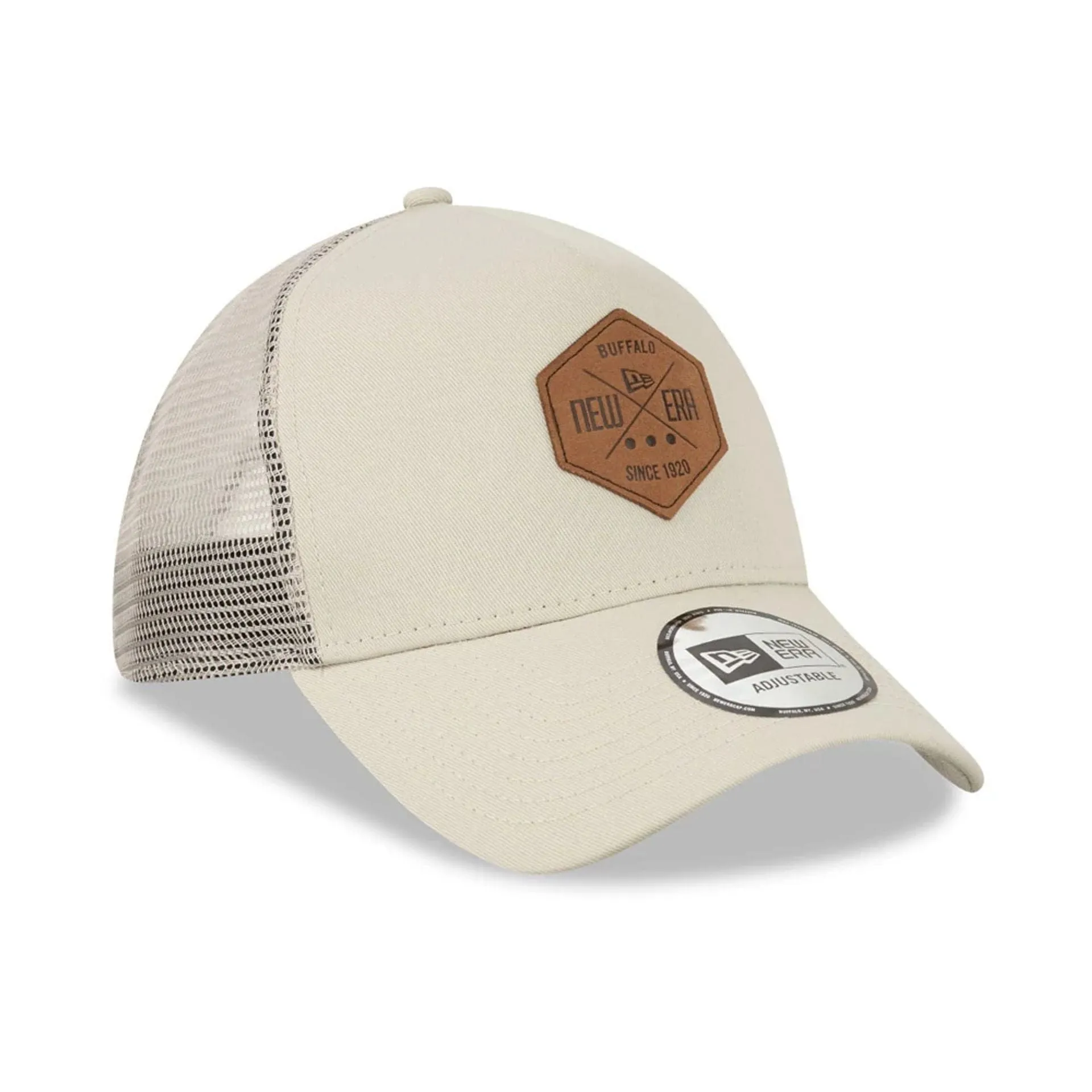 New Era Patch Stone A-Frame Trucker Cap Billy J