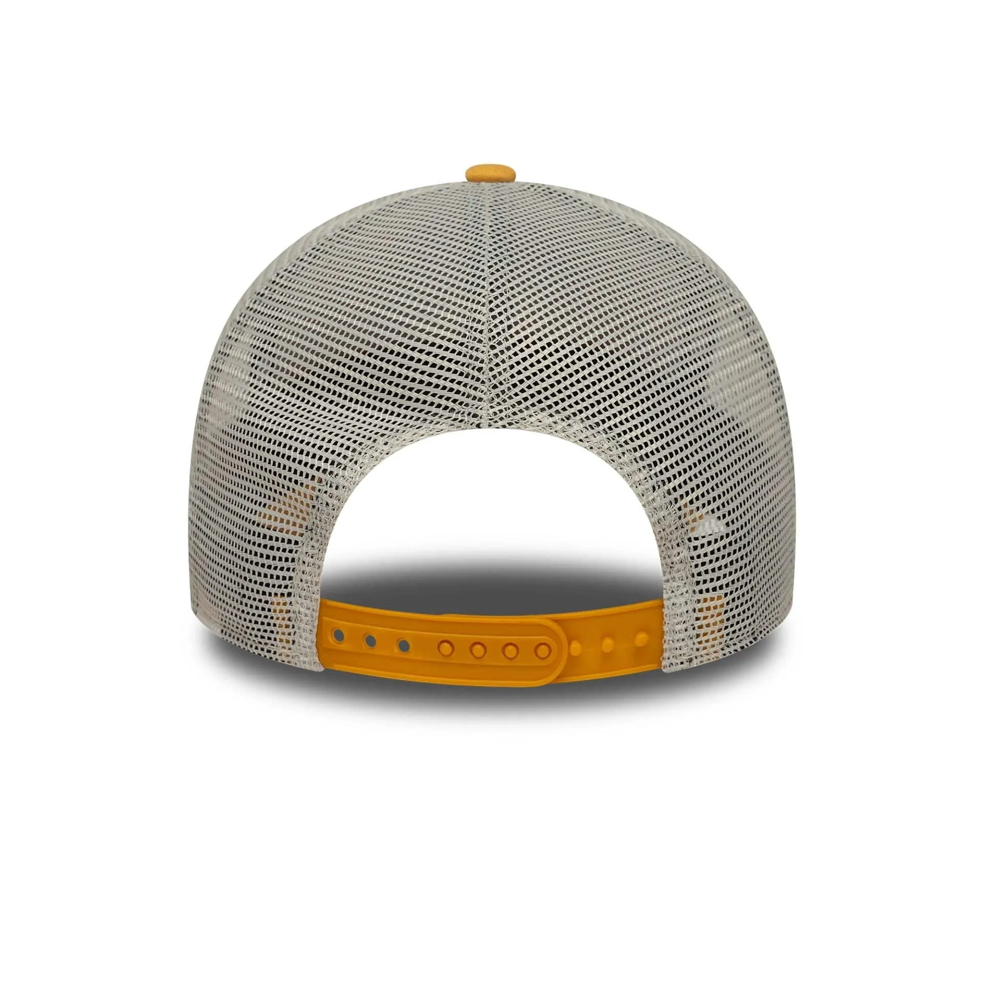 New Era Patch Yellow 9FORTY A-Frame Trucker Adjustable Cap Billy J