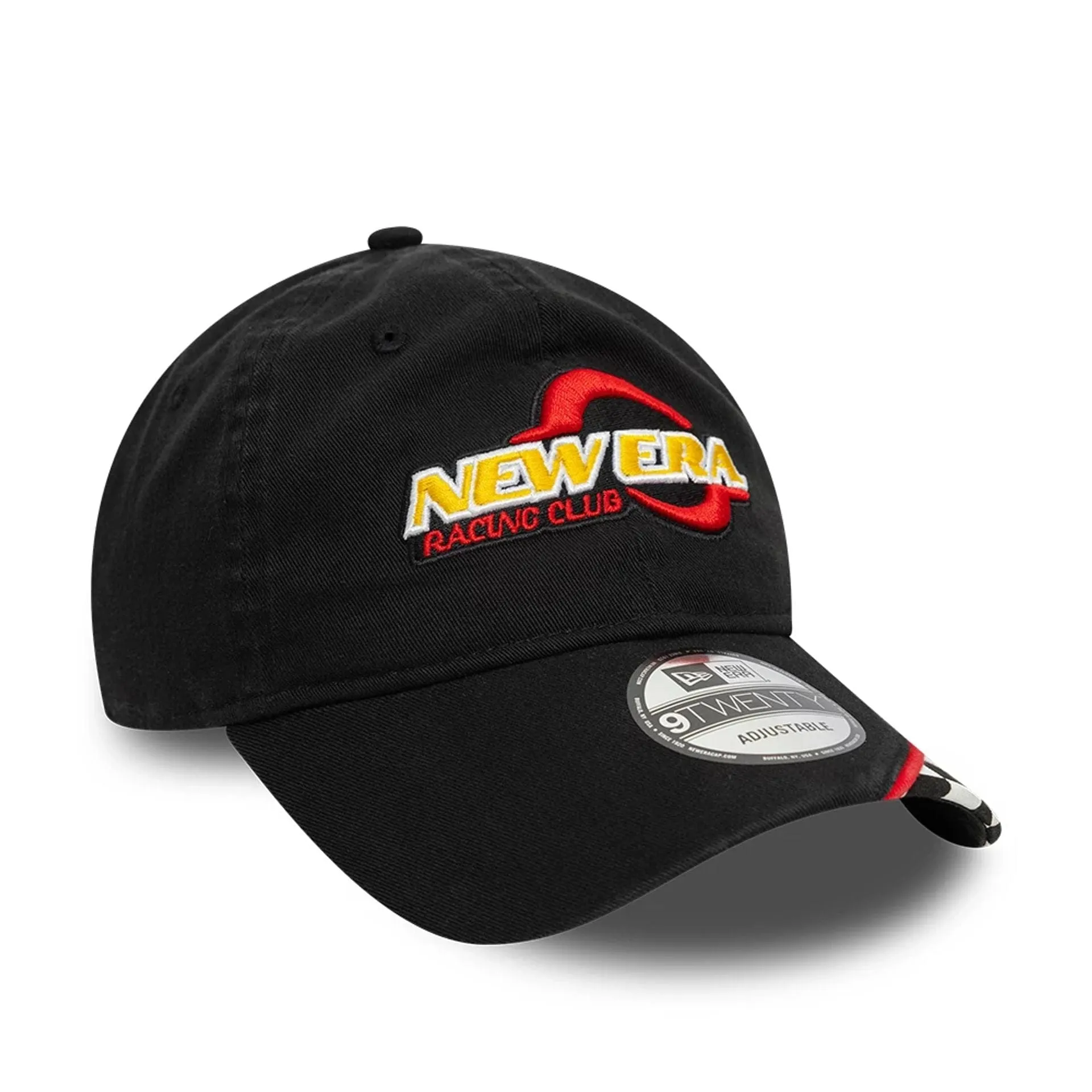 New Era Racing Black 9TWENTY Adjustable Cap Billy J