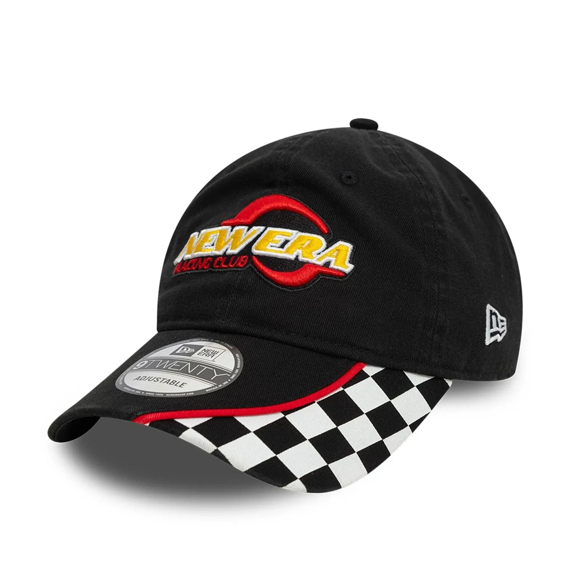 New Era Racing Black 9TWENTY Adjustable Cap Billy J