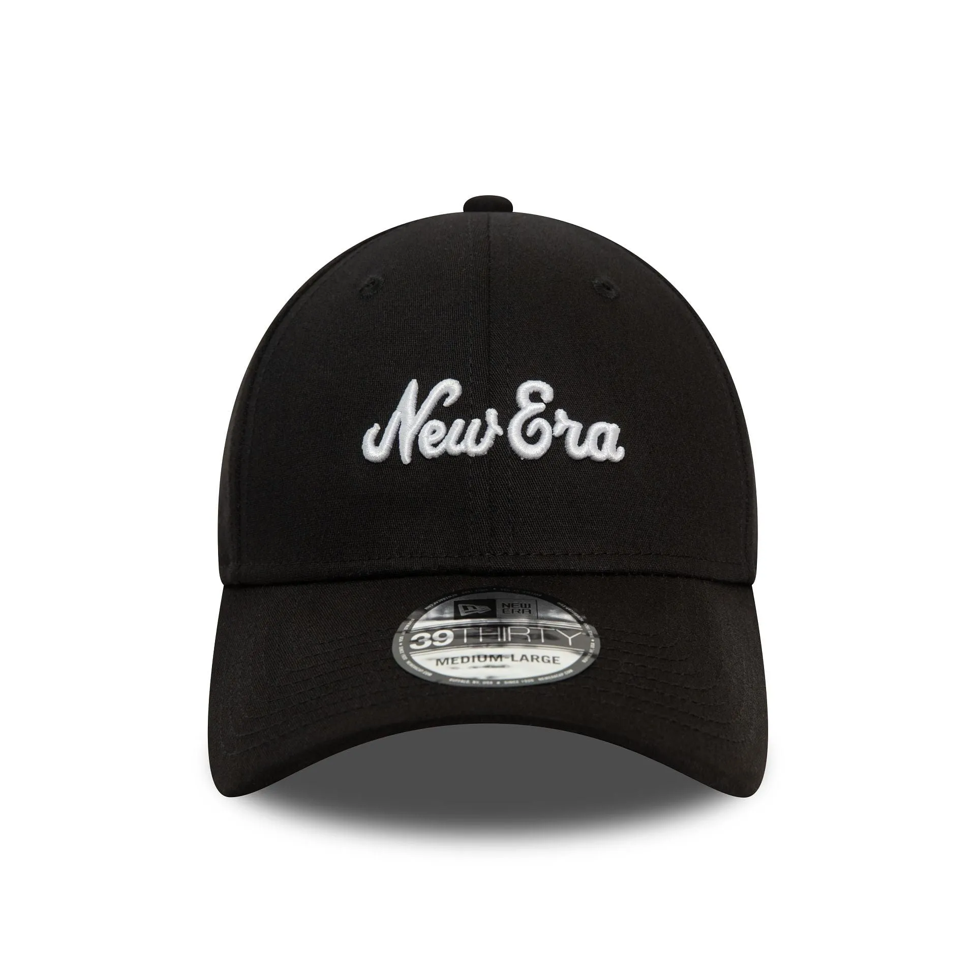 New Era Script Black 39THIRTY Stretch Fit Cap Billy J