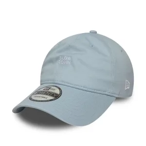 New Era Slow Down Slogan Pastel Blue 9TWENTY Adjustable Cap Billy J