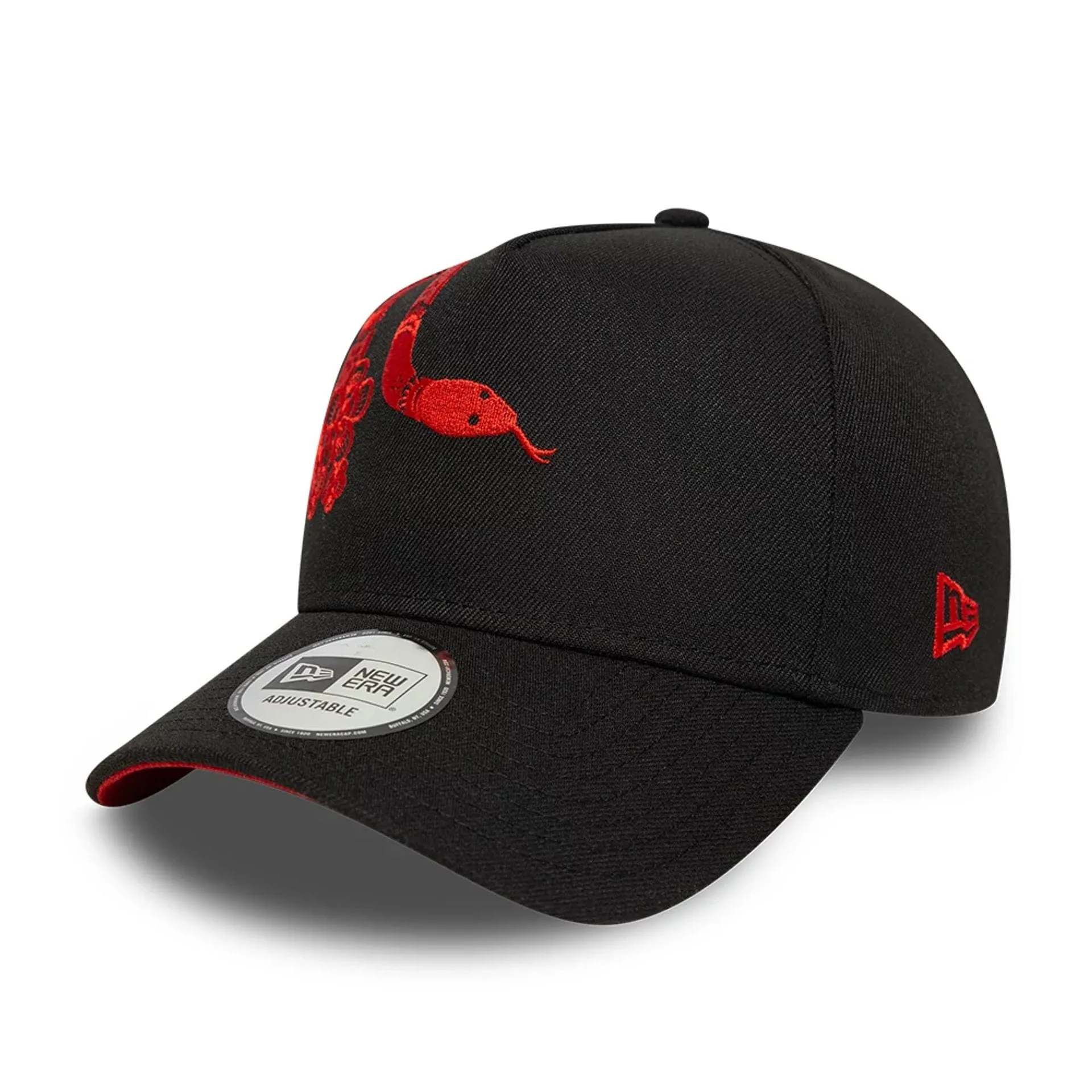 New Era Snake Black 9FORTY E-Frame Adjustable Cap Billy J