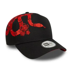 New Era Snake Black 9FORTY E-Frame Adjustable Cap Billy J