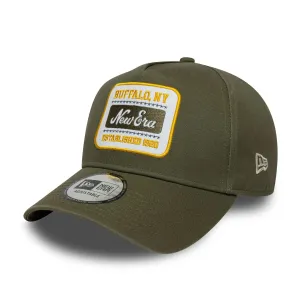 New Era Washed Patch Dark Green 9FORTY E-Frame Adjustable Cap Billy J