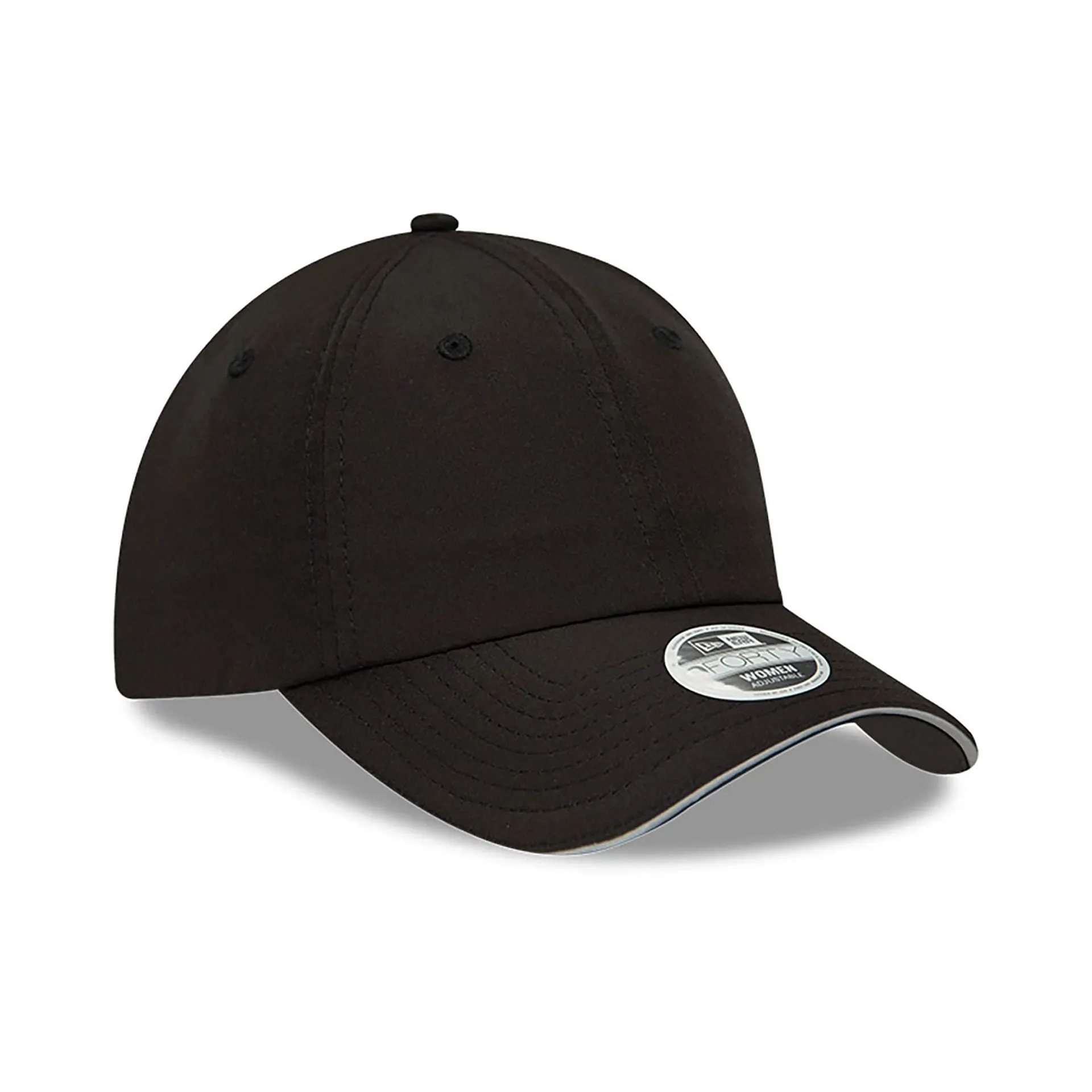 New Era Womens Open Back Black 9FORTY Adjustable Cap Billy J