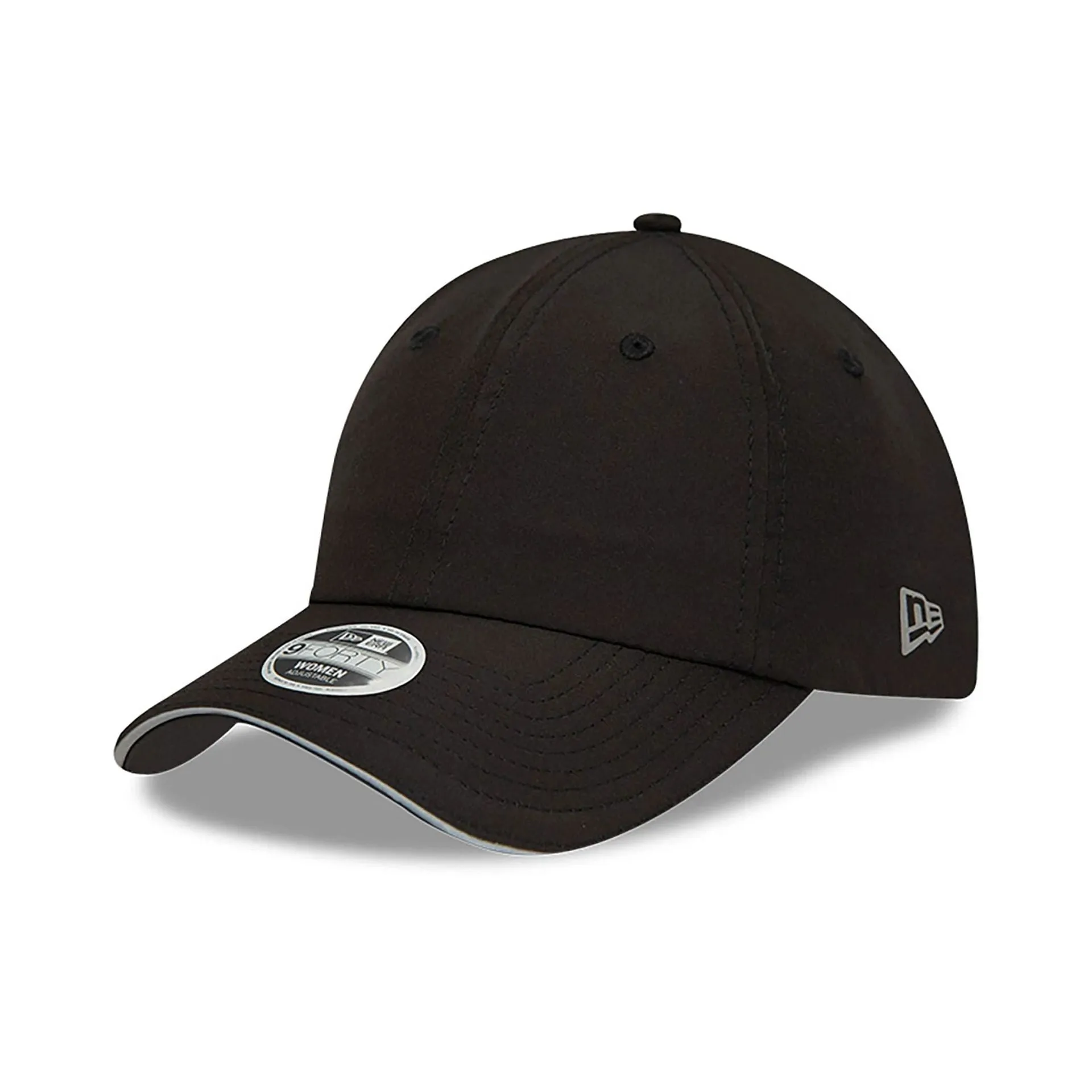 New Era Womens Open Back Black 9FORTY Adjustable Cap Billy J
