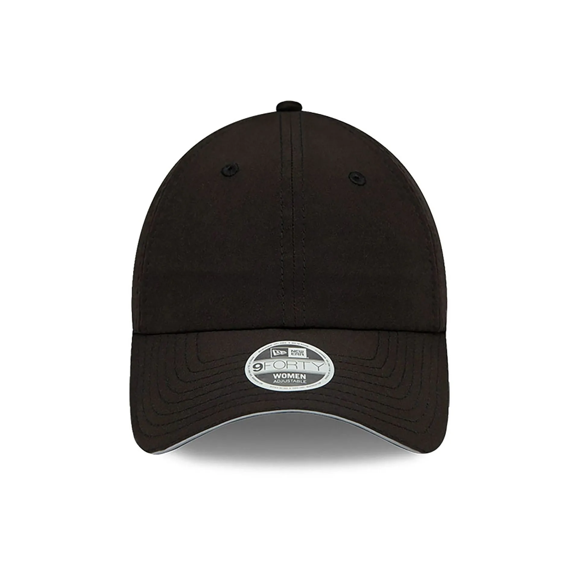 New Era Womens Open Back Black 9FORTY Adjustable Cap Billy J