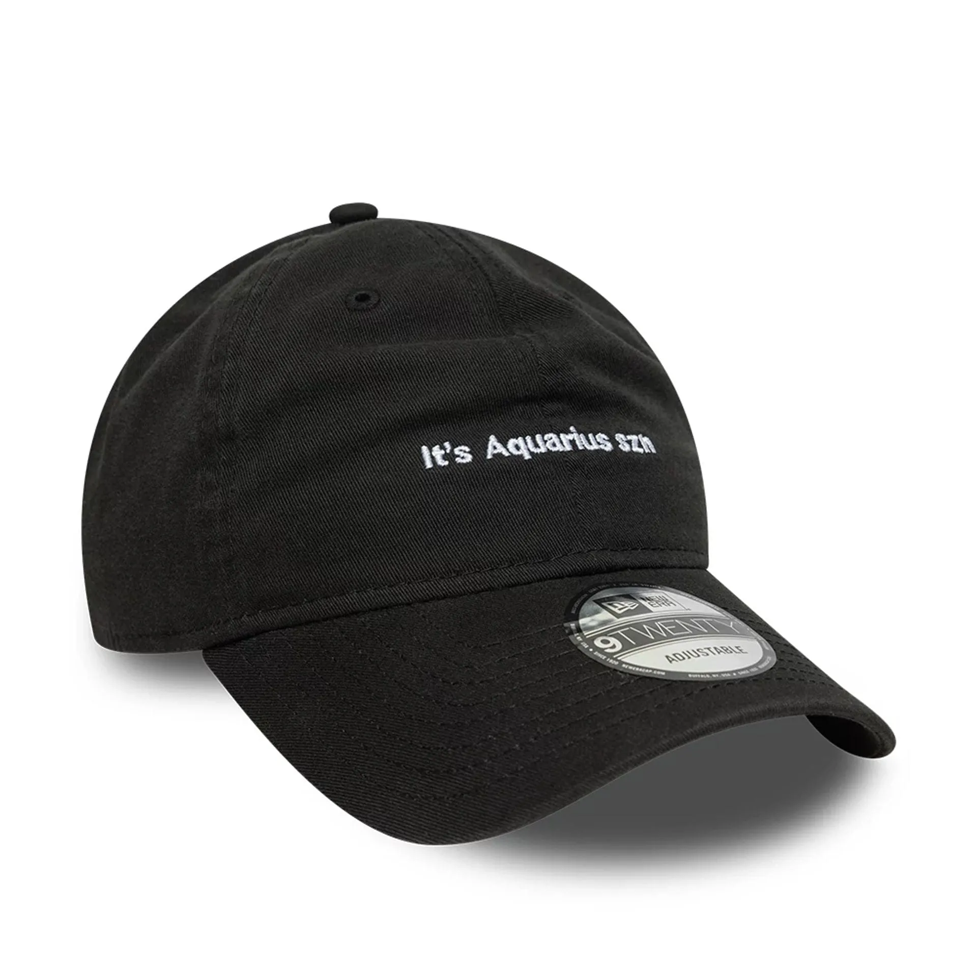 New Era Zodiac Aquarius Black 9TWENTY Adjustable Cap Billy J
