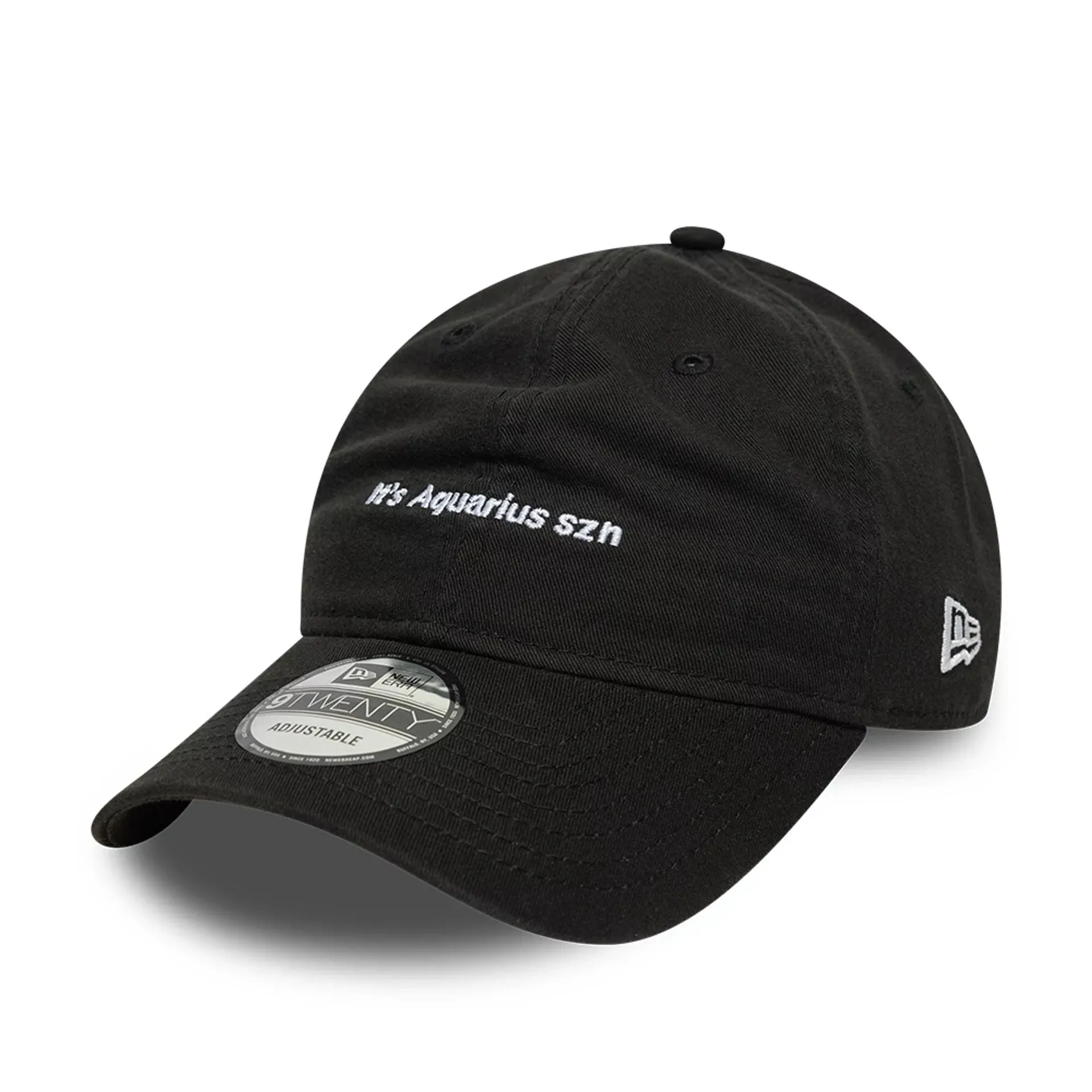 New Era Zodiac Aquarius Black 9TWENTY Adjustable Cap Billy J