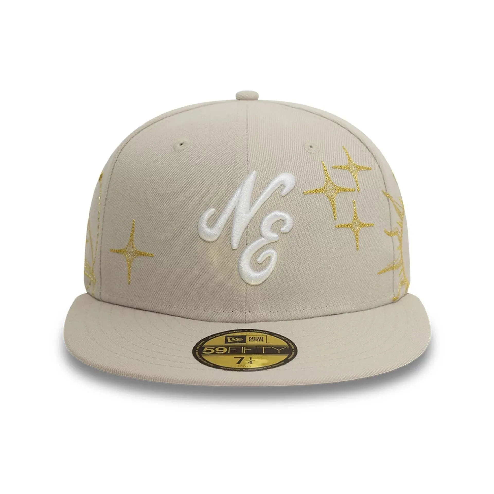 New Era Zodiac Light Beige 59FIFTY Fitted Cap Billy J