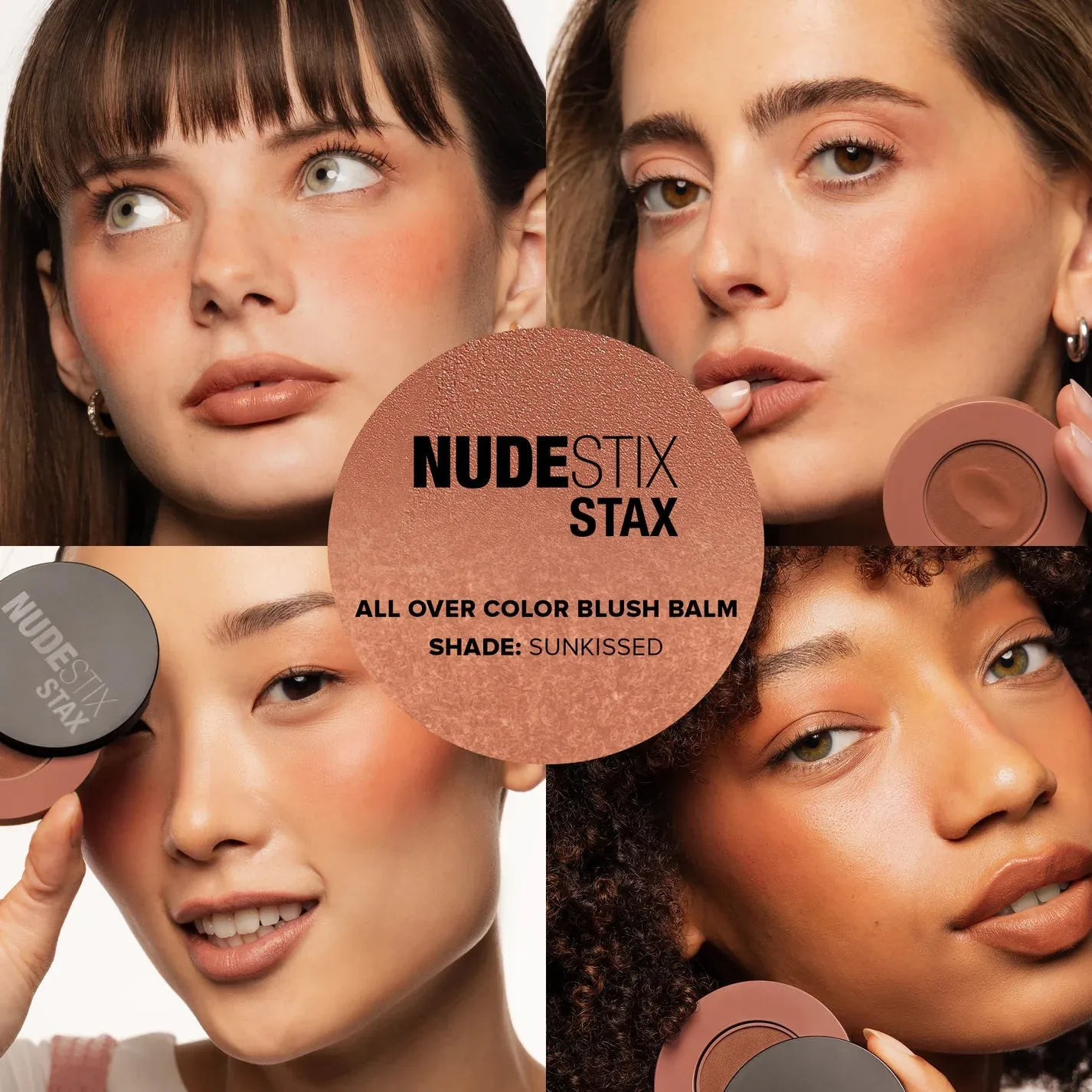 Nudestix STAX All Over Color Blush Balm (many shades) NIB