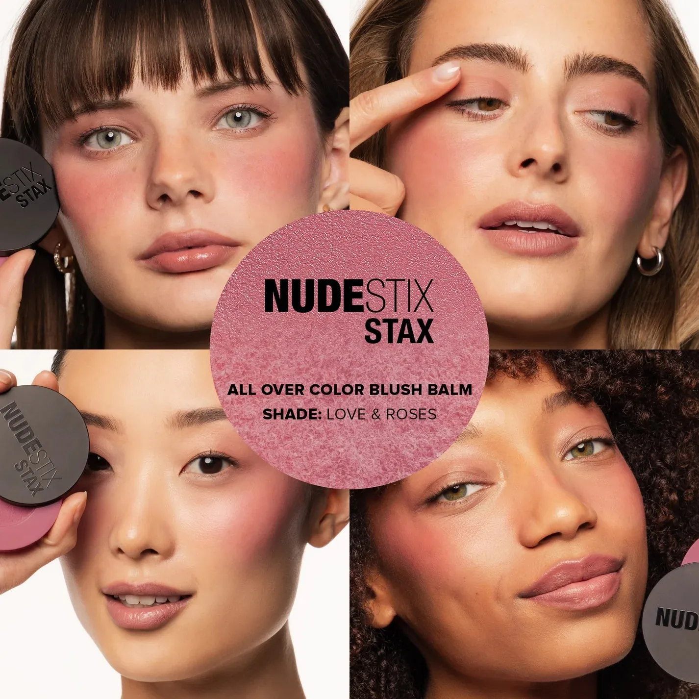 Nudestix STAX All Over Color Blush Balm (many shades) NIB