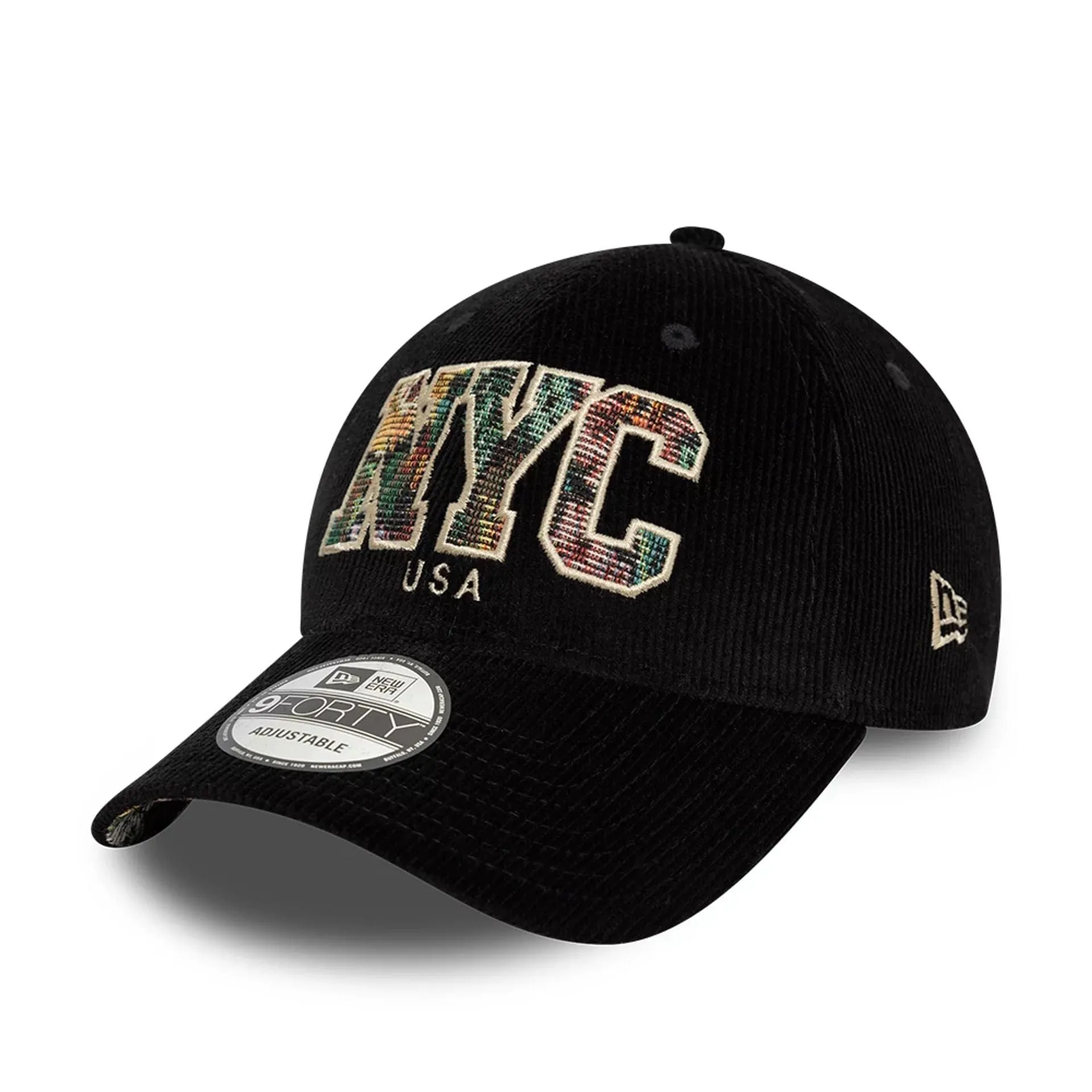 NYC City Jacquard Black 9FORTY Adjustable Cap Billy J