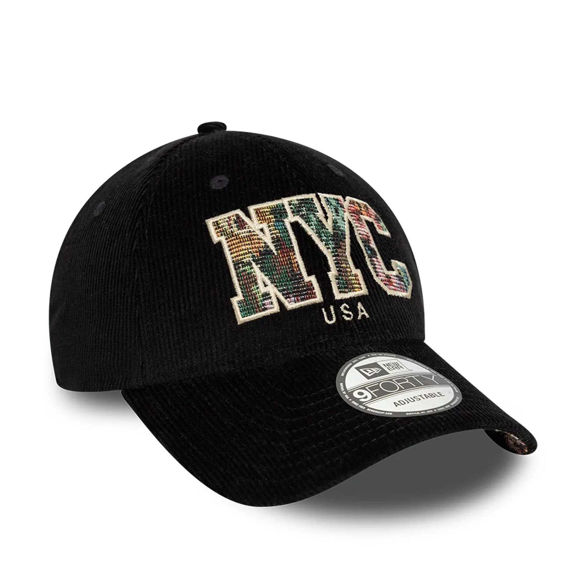 NYC City Jacquard Black 9FORTY Adjustable Cap Billy J