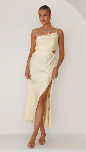 Nyla Maxi Dress - Yellow Billy J