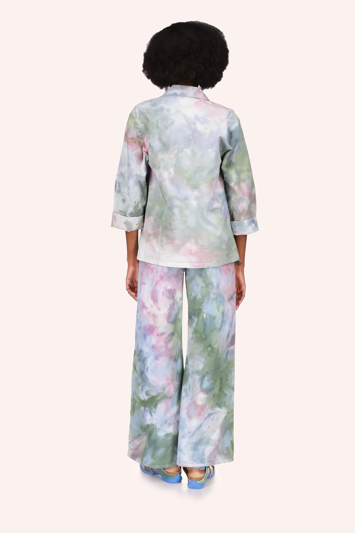 Ocean Tie Dye Jacket Annasui