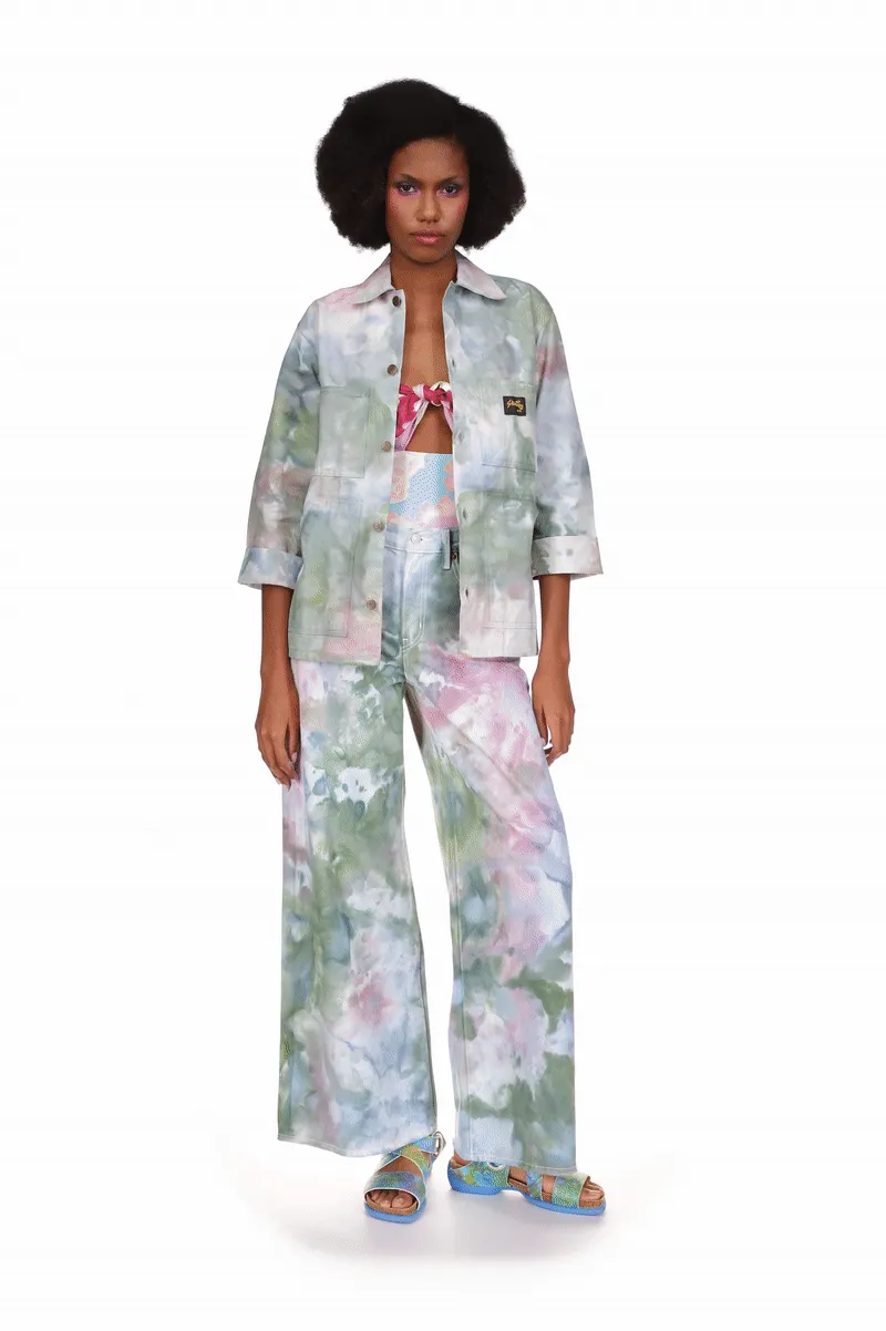 Ocean Tie Dye Jacket Annasui