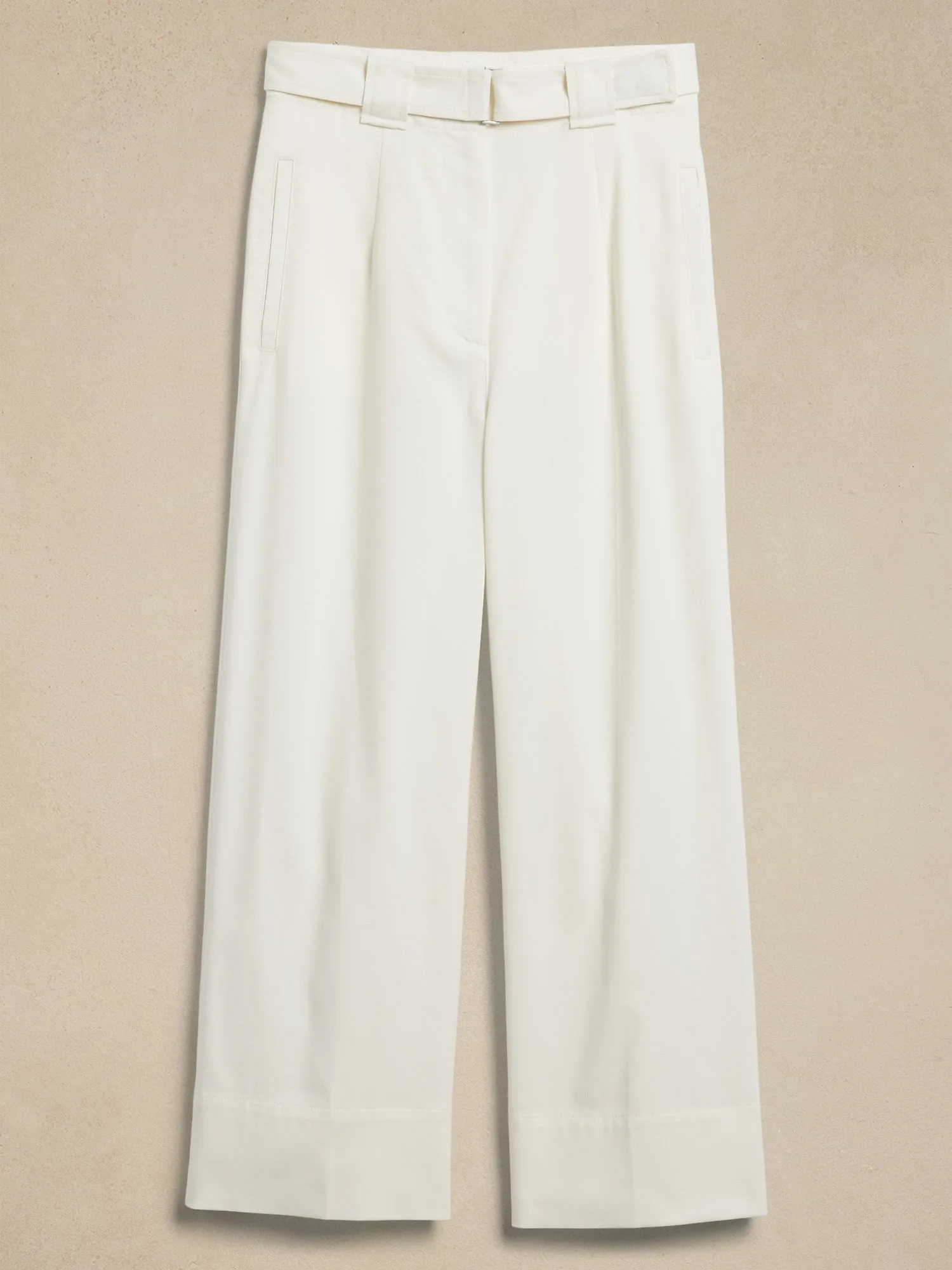 Oceanside Wide-Leg Cropped Pant Banana Republic