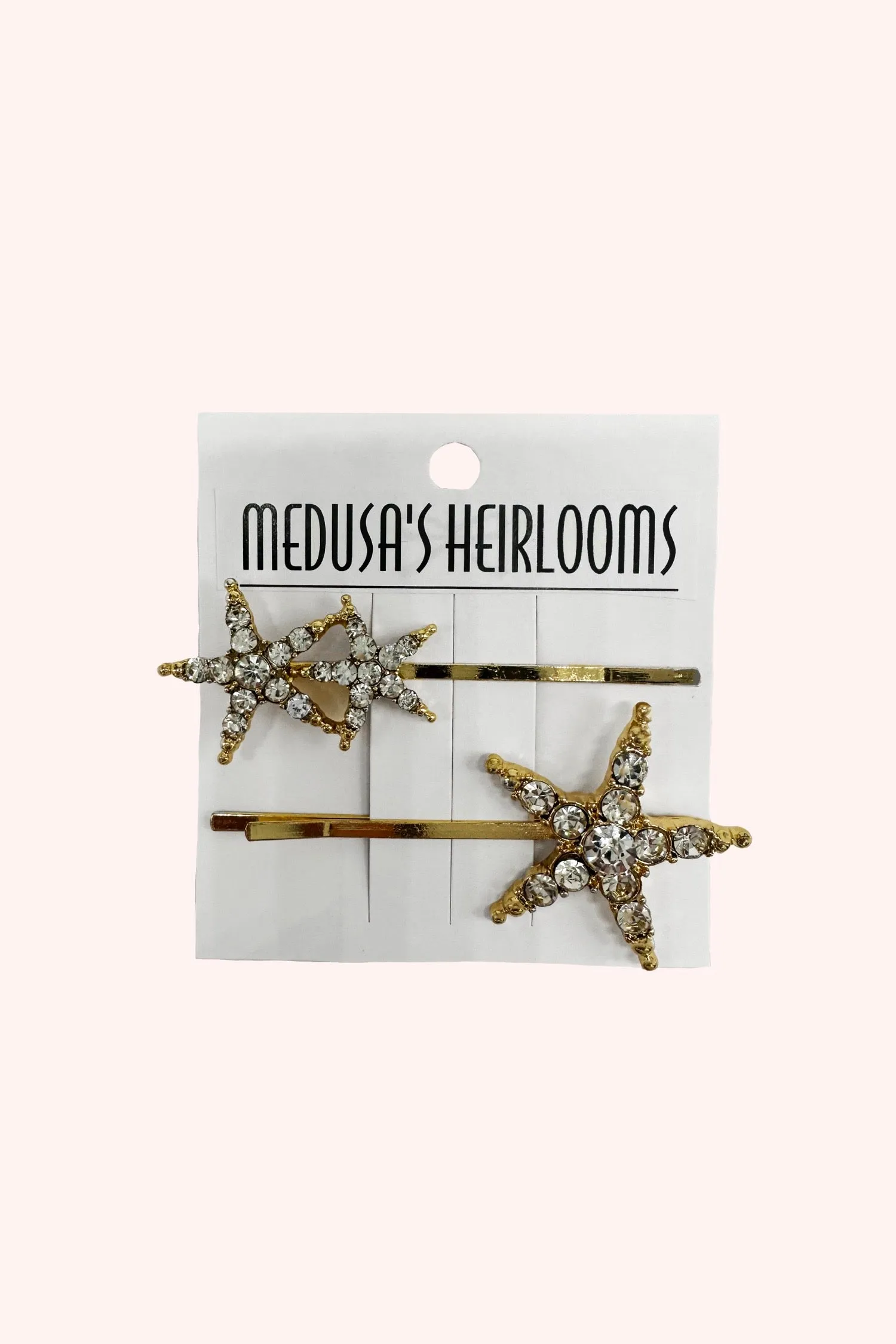 Oh My Stars Hair Pins Gold Annasui