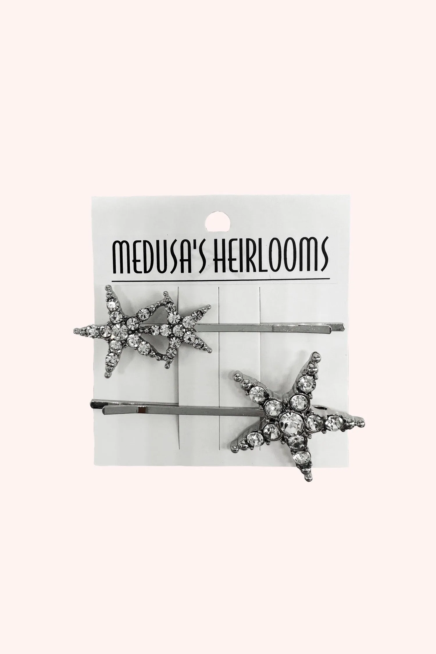 Oh My Stars Hair Pins Silver Annasui