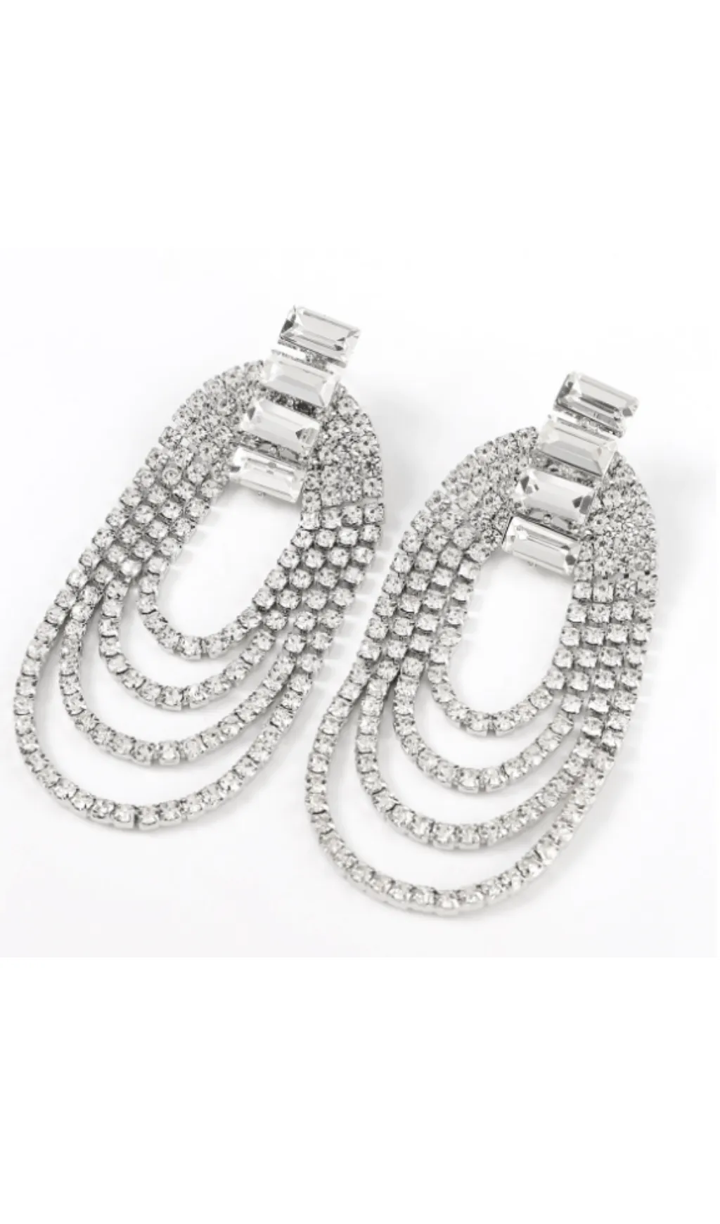 Oval tassel earrings Gloria Lanvin