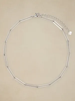 Paperclip Chain Necklace Banana Republic
