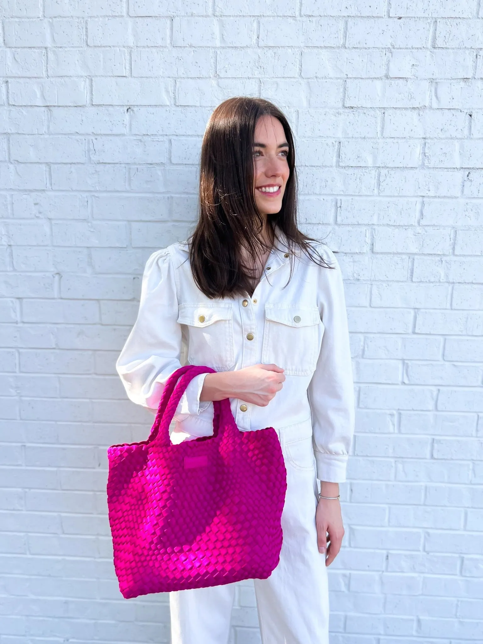 PARKER AND HYDE - WOVEN TOTE BAG