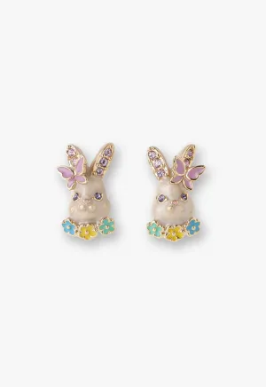Pastel Bunny Stud Earrings Annasui