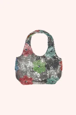 Pastel Posies Sequin Mini Bag Annasui