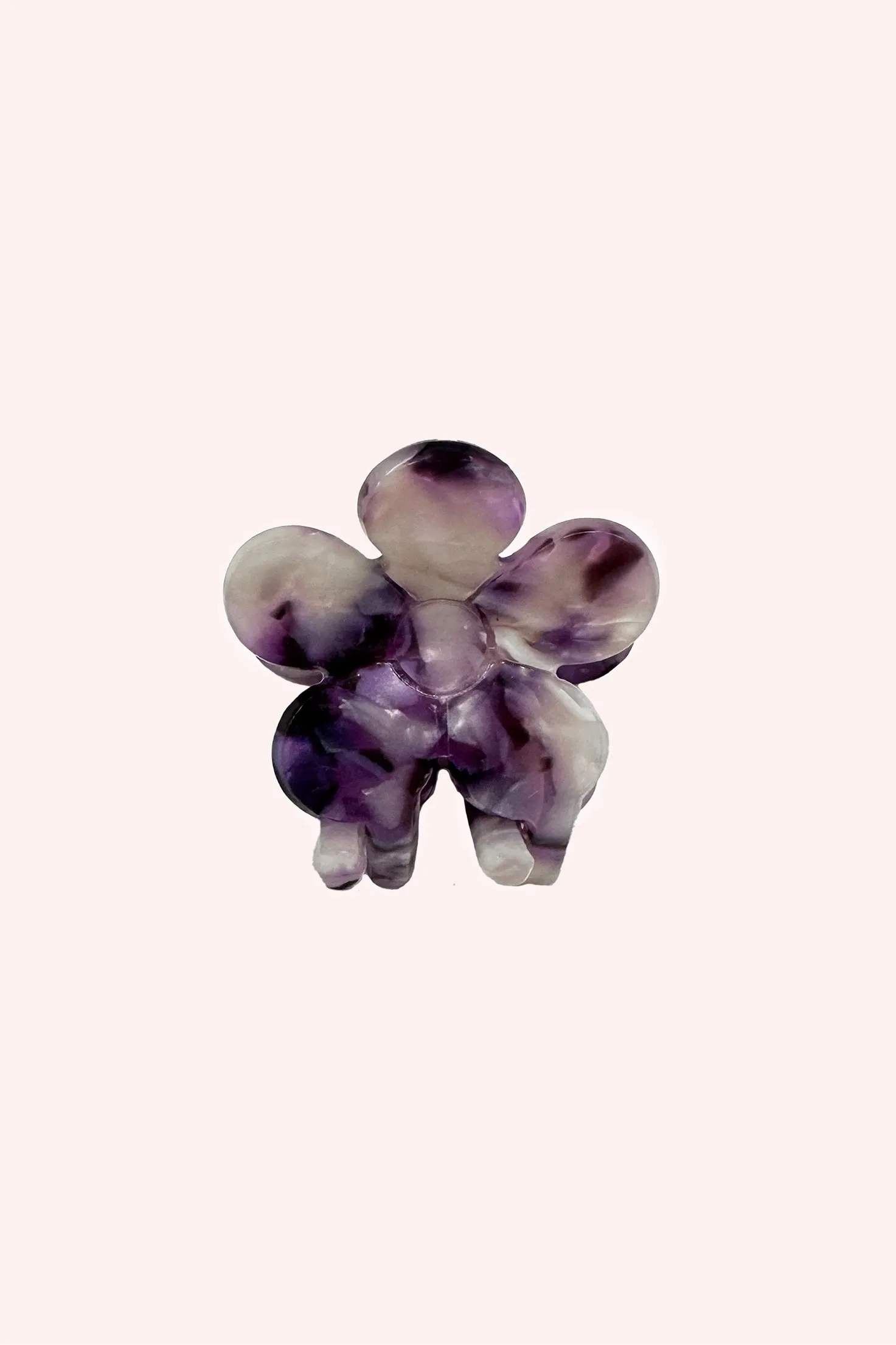 Petite Forget Me Not Flower Clip Amethyst Annasui