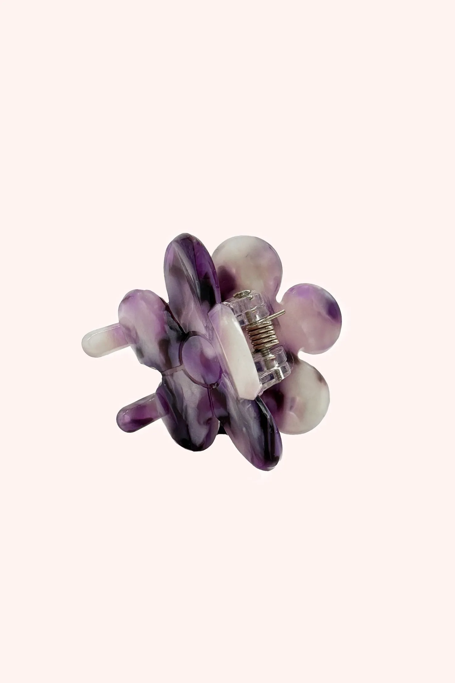Petite Forget Me Not Flower Clip Amethyst Annasui
