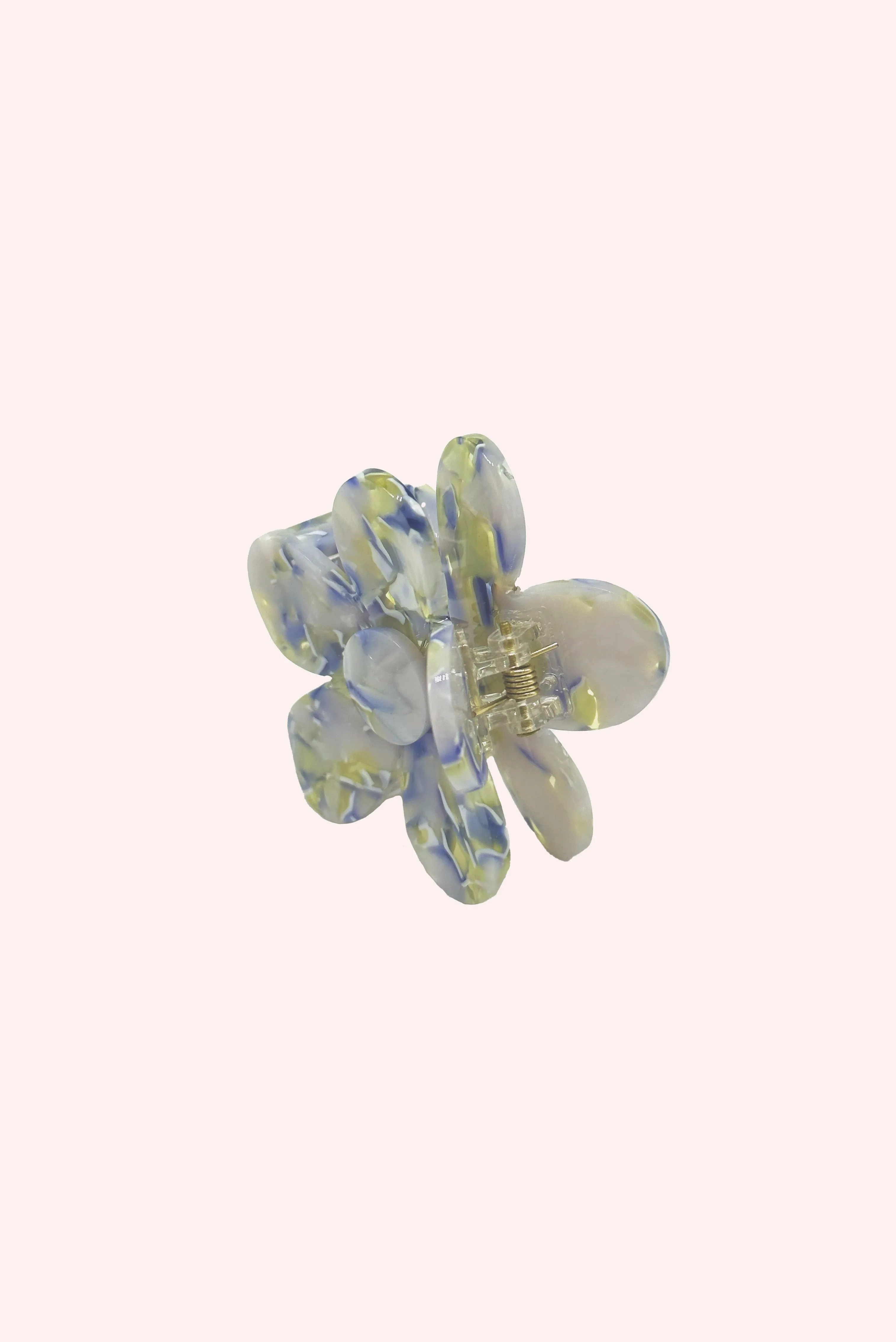 Petite Forget Me Not Flower Clip Aquamarine Annasui