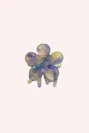 Petite Forget Me Not Flower Clip Aquamarine Annasui