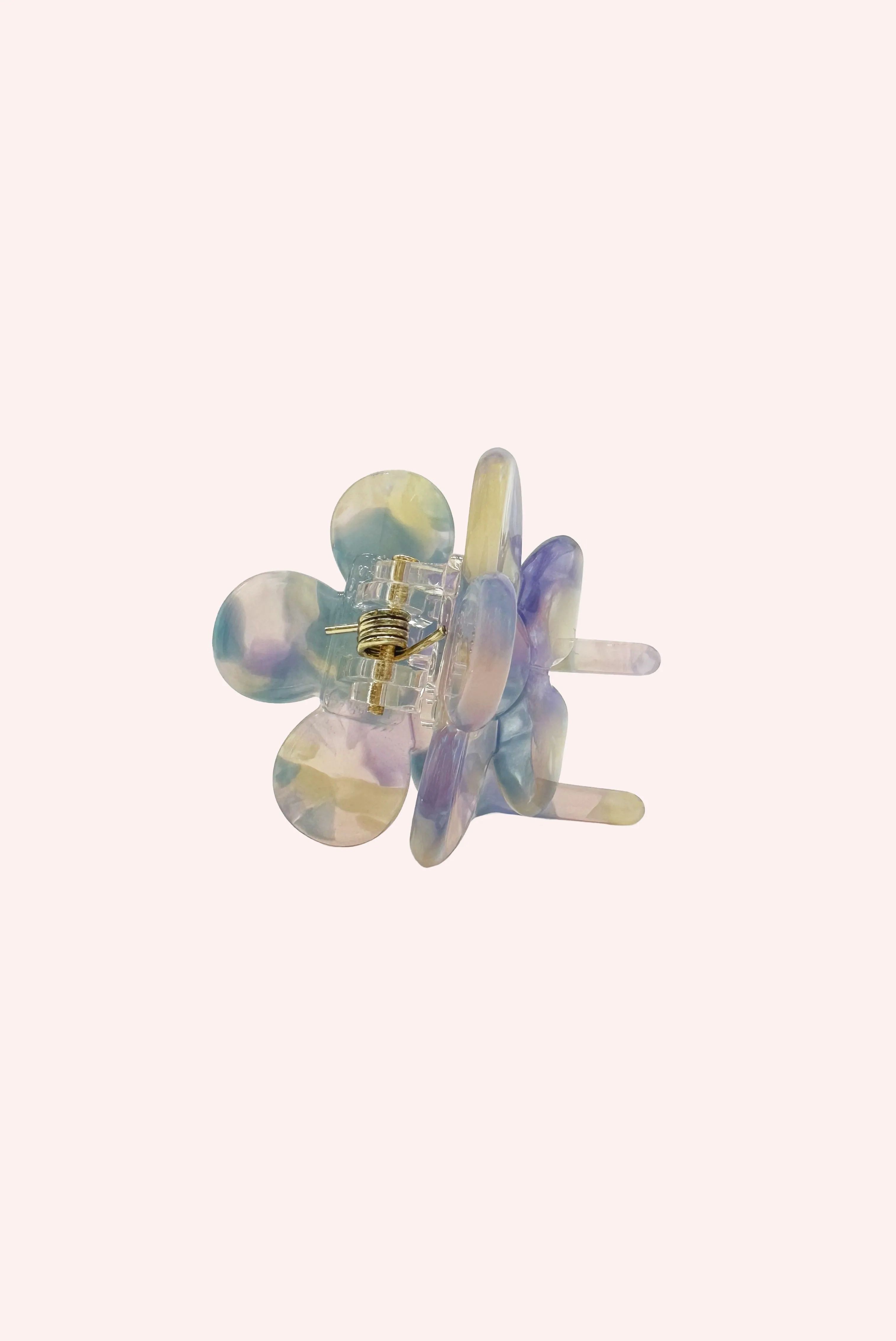 Petite Forget Me Not Flower Clip Aquamarine Annasui