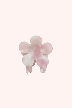 Petite Forget Me Not Flower Clip Rose Quartz Annasui