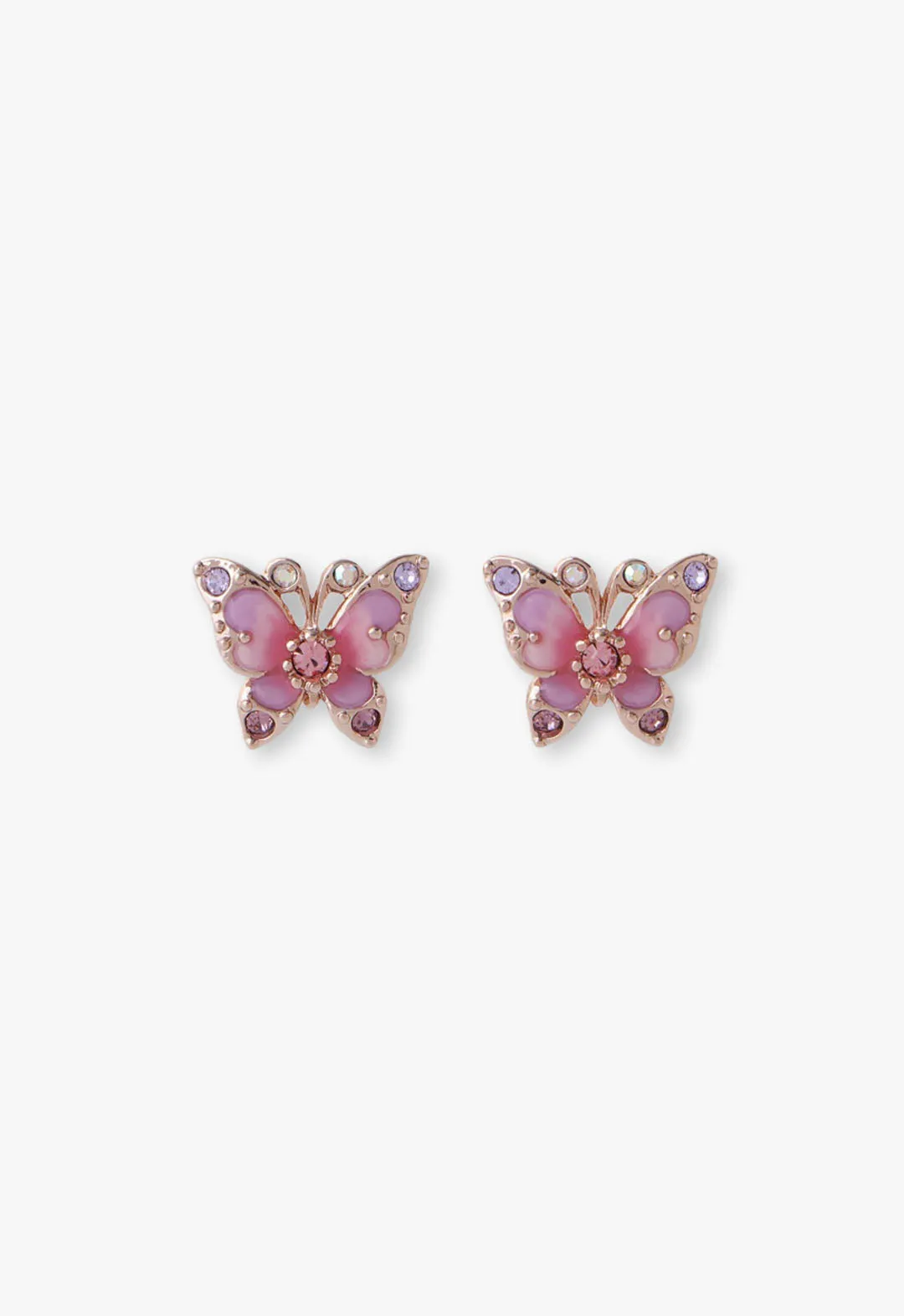 Pink Fantasy Butterfly Earrings Annasui