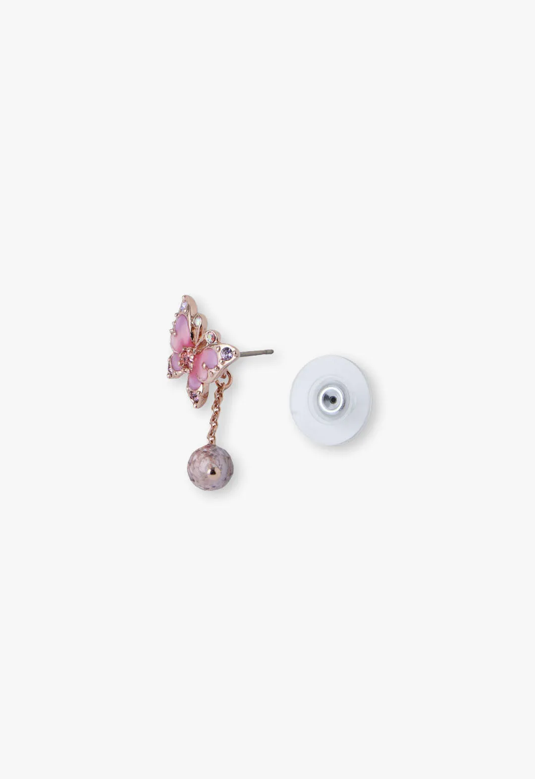 Pink Fantasy Butterfly Earrings Annasui