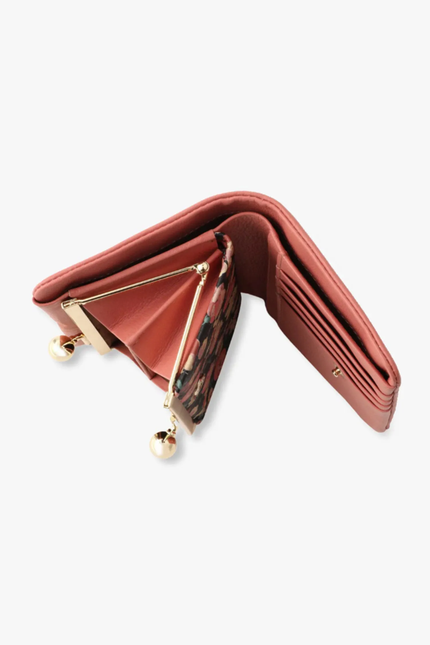 Pink Penny Loafer Small Wallet Annasui
