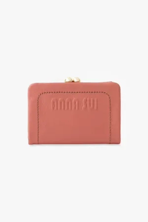 Pink Penny Loafer Small Wallet Annasui