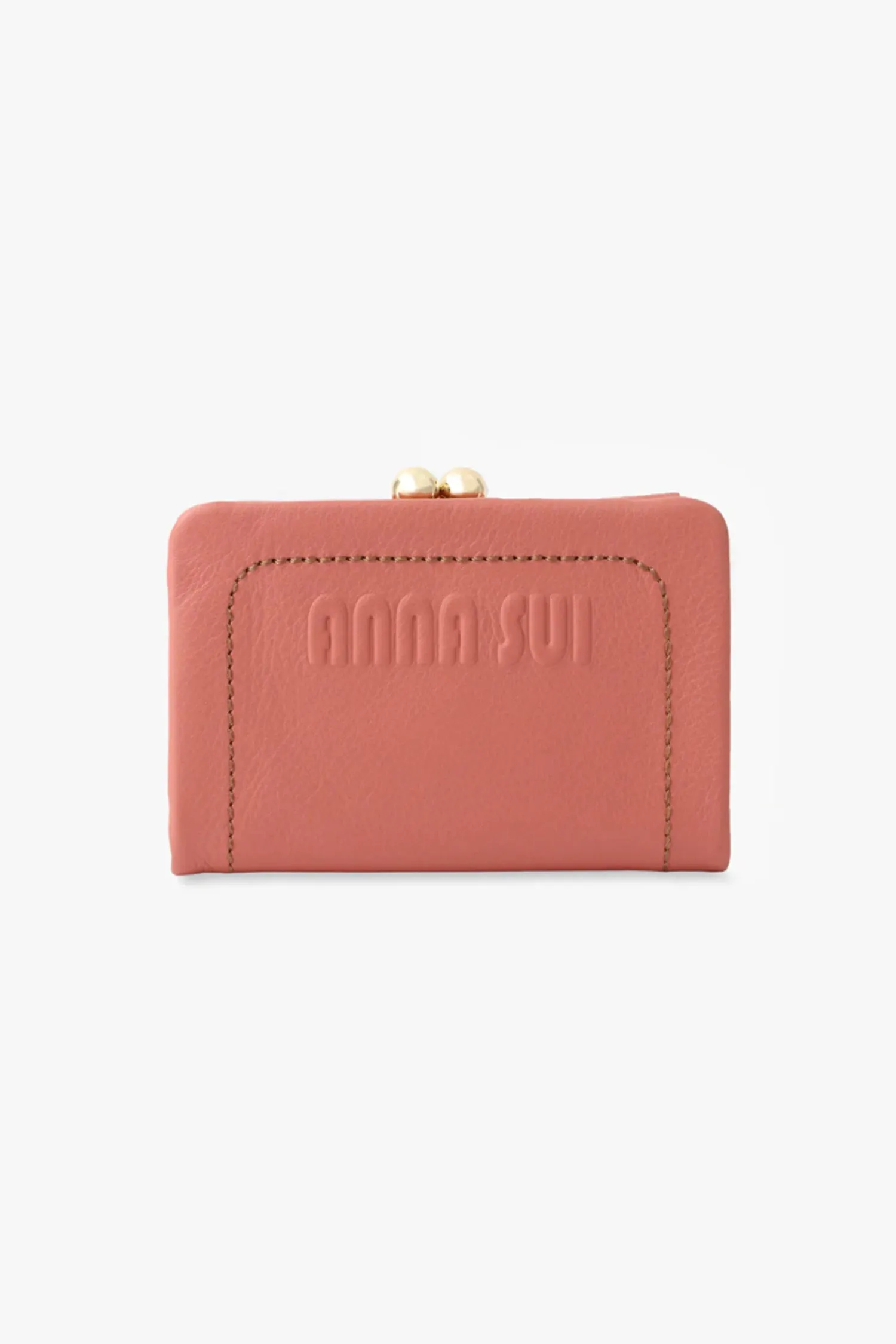 Pink Penny Loafer Small Wallet Annasui