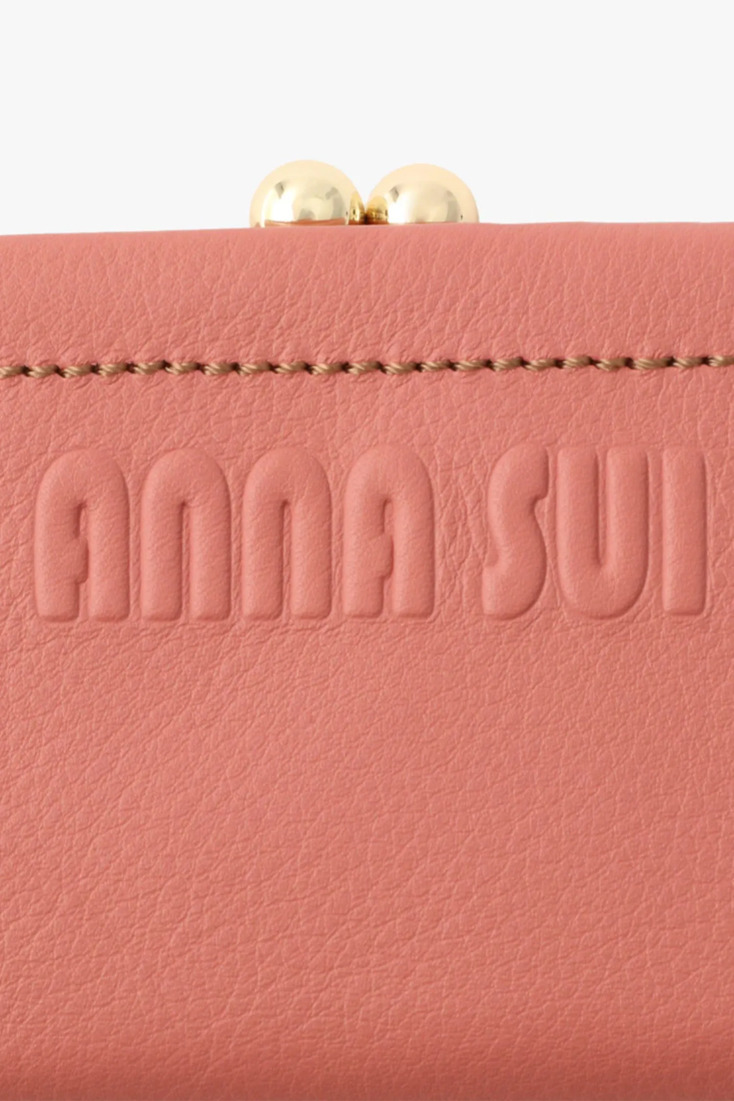 Pink Penny Loafer Small Wallet Annasui