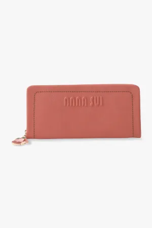 Pink Penny Loafer Wallet Annasui