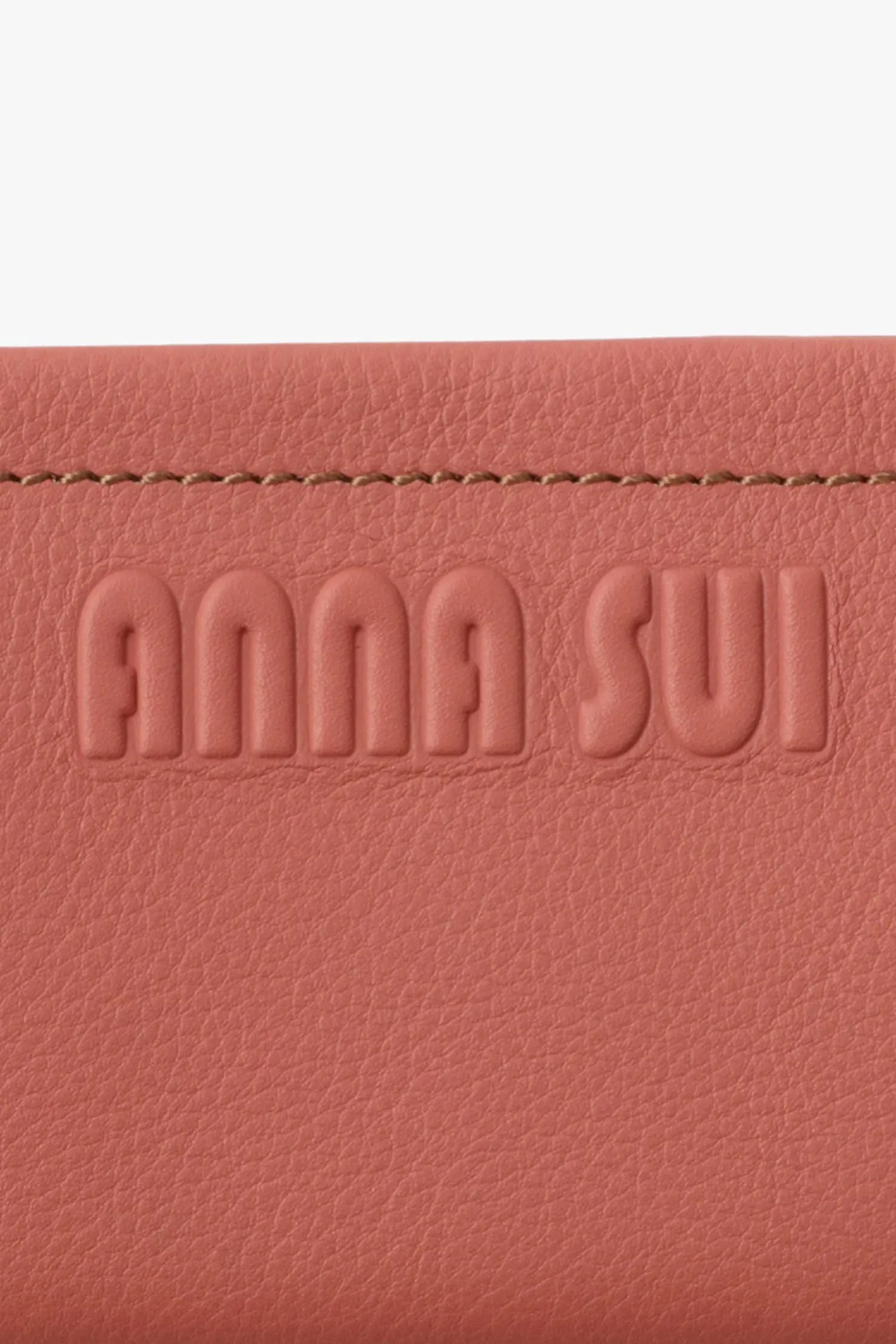 Pink Penny Loafer Wallet Annasui